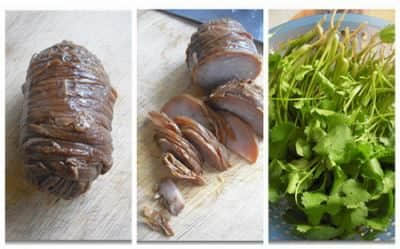 凉拌捆鸡步骤1-3