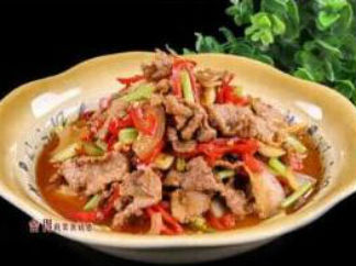 红椒小炒肉的做法