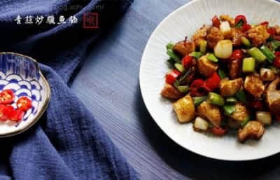 青蒜炒腊鱼腩的做法