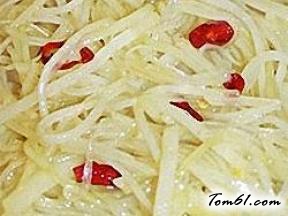 家常醋溜土豆丝的做法