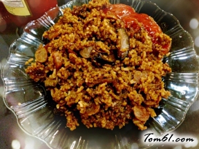 腊味香菇南瓜焖饭的做法