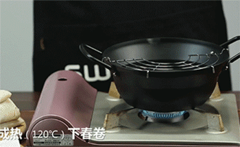 【荠菜春卷】炸春卷