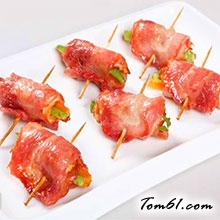 培根鸡肉卷的做法