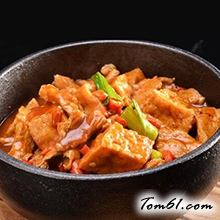 可乐豆腐的做法