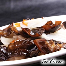 爽口山药炒木耳的做法