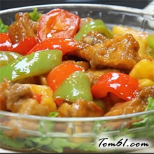 香菠咕咾肉的做法