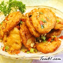 鲜肉藕夹的做法