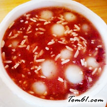 酒酿赤豆元宵的做法