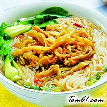 榨菜肉丝粉的做法