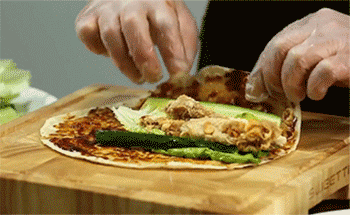 【老北京鸡肉卷】卷鸡肉卷