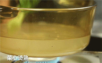 【榨菜肉丝粉】煮菜心