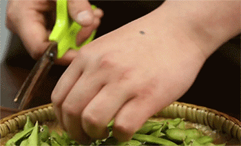 【卤水毛豆】毛豆去头