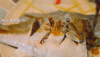 【蒸鲈鱼】淋汁摆盘