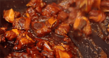 【妈妈糖醋排骨】收汁