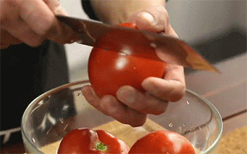 【培根披萨】泡番茄