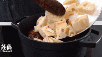 【南乳莲藕焖猪手】放莲藕
