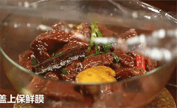 【沙爹烤牛肉干】腌制