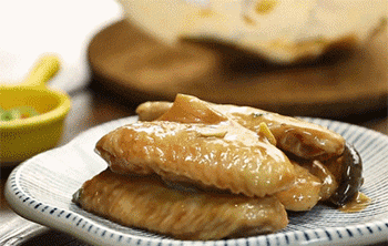 【菇香鸡中宝】小碗装盘