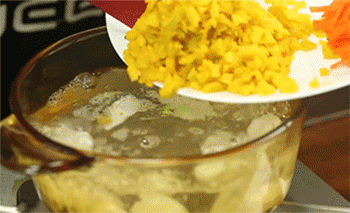 【南瓜蔬菜汤】蔬菜焯水