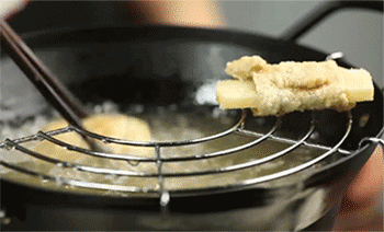 【糖醋假排骨】捞出肉条