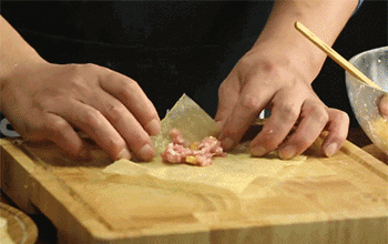 【香煎腐皮卷】卷虎皮