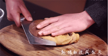 【银耳配猪肚】切猪肚