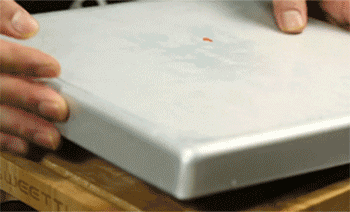 【虾仁肠粉】取出肠粉