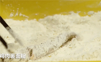 【老北京鸡肉卷】鸡肉裹面粉