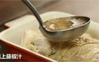 【藤椒鸡】淋藤椒汁