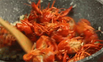 【蒜泥小龙虾】炒小龙虾