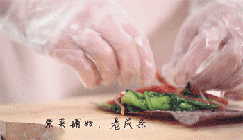 【蔬菜寿司】卷成条