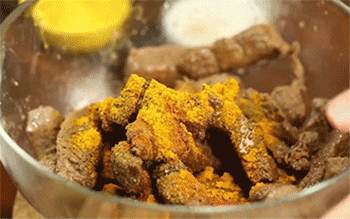 【沙爹烤牛肉干】搅拌