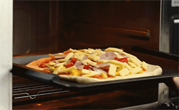 【培根披萨】烤披萨
