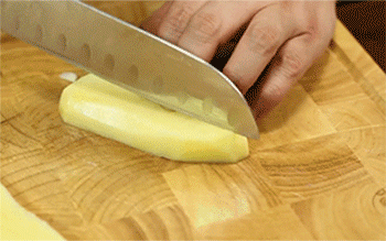 【美味罗宋汤】土豆切片