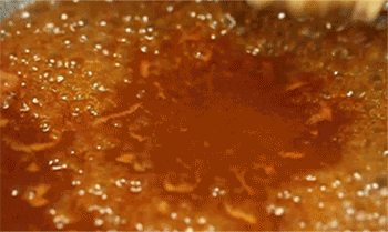 【糖醋假排骨】加入土豆肉条