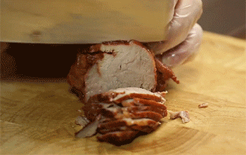 【苏式叉烧肉】猪肉切片