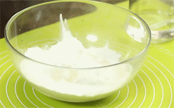 【酒酿赤豆元宵】糯米粉化开