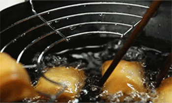 【玉子豆腐春卷】捞出