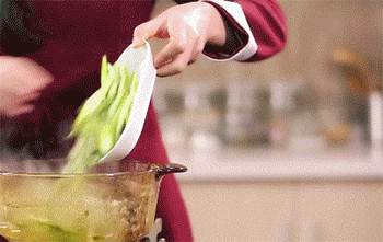 【芦笋炒虾】芦笋焯水