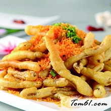 蛋黄茶树菇的做法