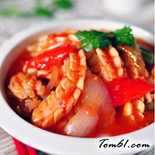 韩式辣酱鱿鱼的做法
