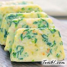 鲜虾鸡蛋糕的做法