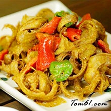 孜然面筋的做法