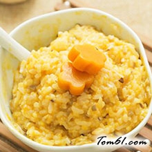 菌菇南瓜焖饭的做法