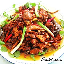 香辣黄焖鸡的做法