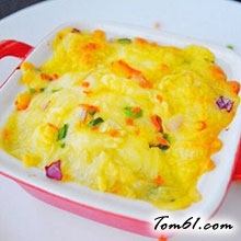 肉汁芝士焗土豆泥的做法