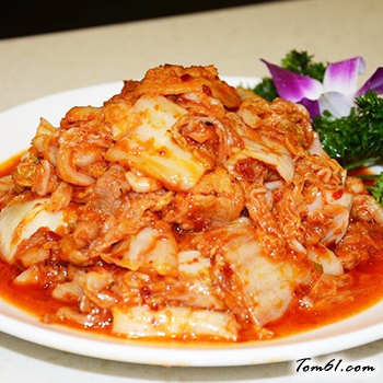 辣白菜炒五花肉的做法