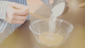 【蛋黄茶树菇】搅面糊