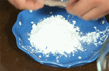 【锅爆肉】肉片裹生粉