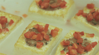 【宝宝版客家豆腐酿】勾芡